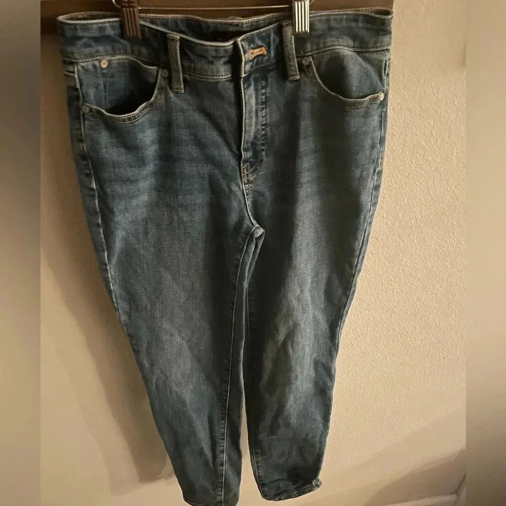 Talbots blue slim ankle jeans size 2‎